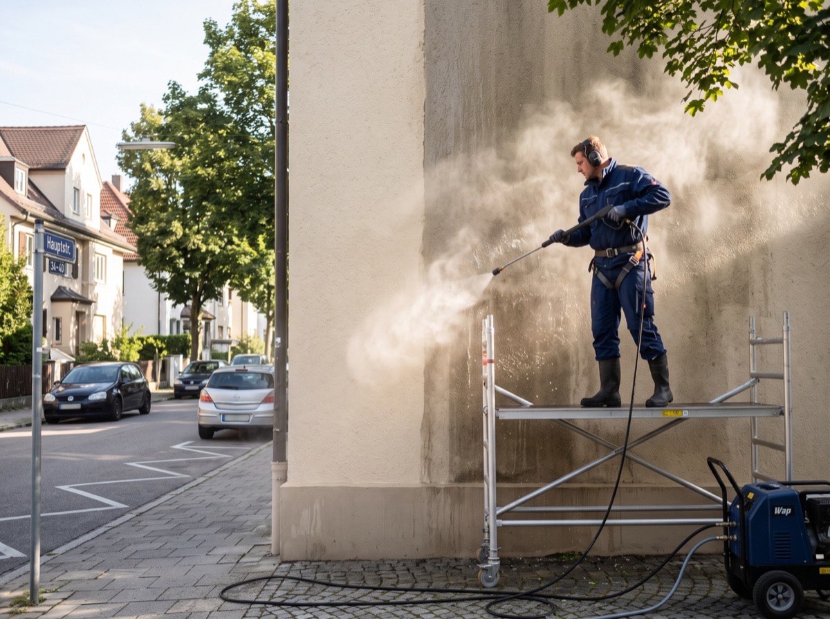 Fassaden-/Graffitireinigung in Gladbeck – AS Dienstleistungen