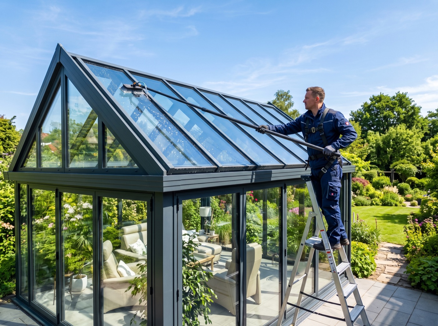 Wintergartenreinigung in Gladbeck – AS Dienstleistungen