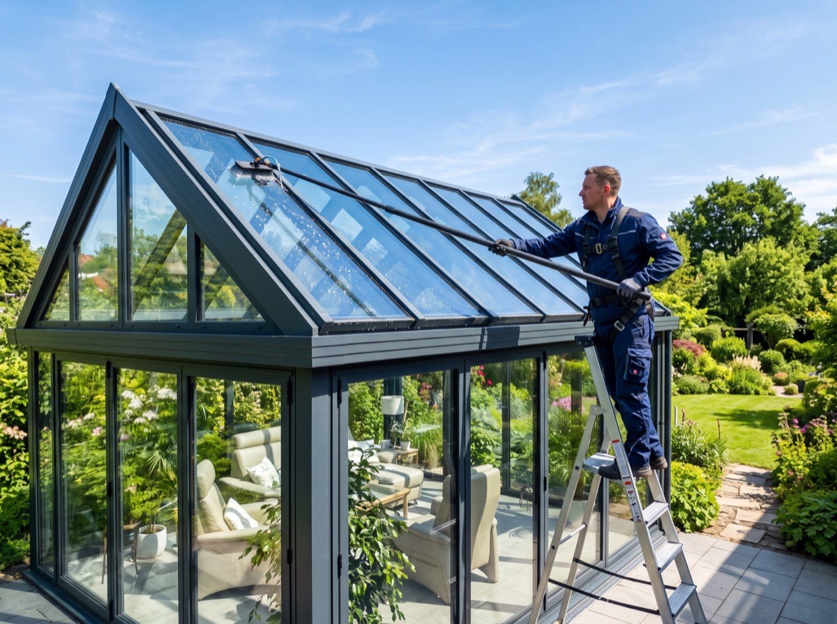 Wintergartenreinigung in Gladbeck – AS Dienstleistungen